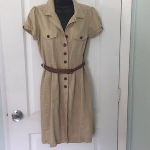 Boston Proper linen dress